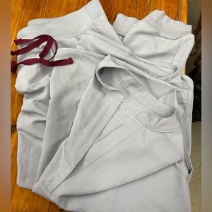 Cement Figs scrub set